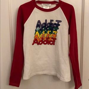 Christian Dior vintage addict long sleeve